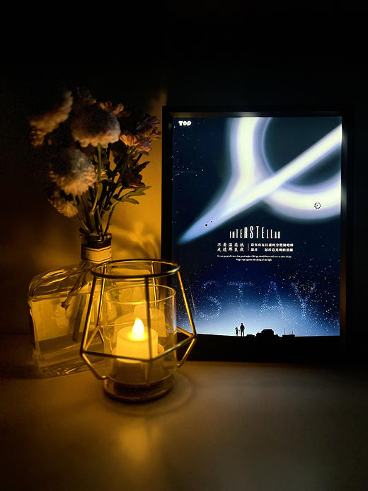电影最TOP原创星际穿越蓝牙氛围音响灯小夜灯灯光画生日圣诞新年礼物礼盒 商品图4