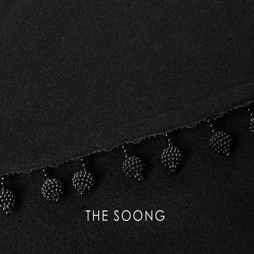 THESOONG"时髦妙感"100%羊毛纯手工杨梅珠保暖中腰半身裙HZQZ5525 商品图3
