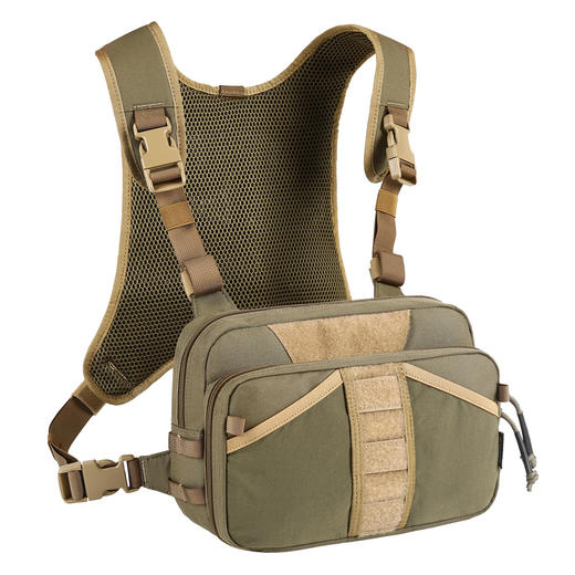 【500D尼龙 防泼耐造 堆料狂魔】轻量化多功能战术运动训练背心胸挂/洗漱包/钓鱼包ds（dq） 商品图7