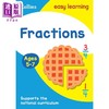 【中商原版】Fractions Ages 5-7 柯林斯易学儿童 分数 5-7岁 Collins Easy Learning KS1 英文原版教辅 儿童小学数学练习册 商品缩略图0