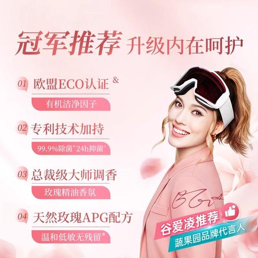 【49元会员福利】蔬果园维多利亚玫瑰香氛内衣洗衣液500g*2   商品图2