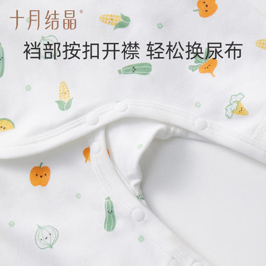 【100元3件随心配】（买6件加赠帆布包） 婴儿春秋纯棉舒适爬爬服连体衣 商品图2