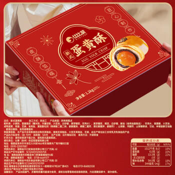 比比赞（BIBIZAN）新式蛋黄酥1000g中式糕点蛋糕点心早餐面包老人休闲零食品中秋节 商品图1