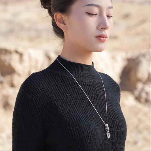 【三怙主系列】文殊宝剑吊坠 智慧启迪醍醐原创 藏式饰品 商品图1