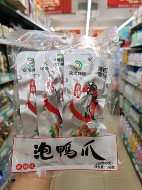 香铭泡鸭爪140g 香辣味