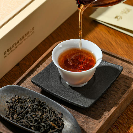 龙园几棵树糯韵传奇普洱熟茶176g 商品图5