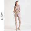 LIZZY早秋高腰直筒休闲西装女裤银行邮政工作裤制服高级定制7855 商品缩略图1