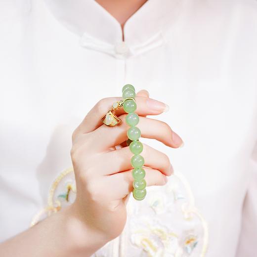 （下单赠紫金砂桃花串）汀青·和田玉老熟料专场，冰底老熟料，肤如凝脂，莹润透亮 商品图10