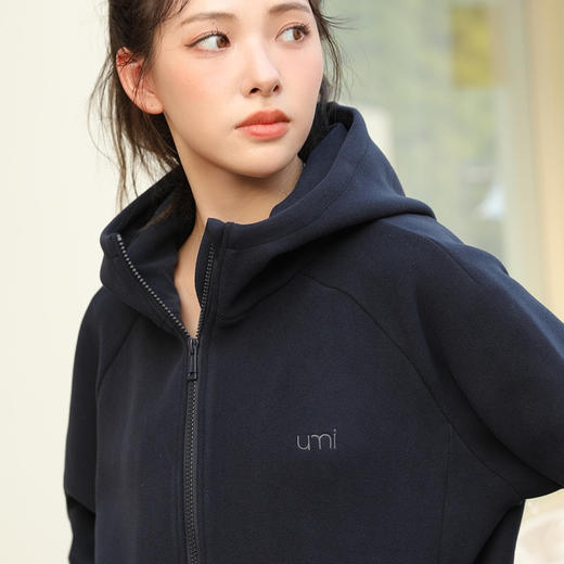 【新一代3.0 热皮柔卡呢外套】【专柜品质】男女同款防风加厚连帽卫衣外套 轻暖舒适有型轻户外运动外套 商品图11