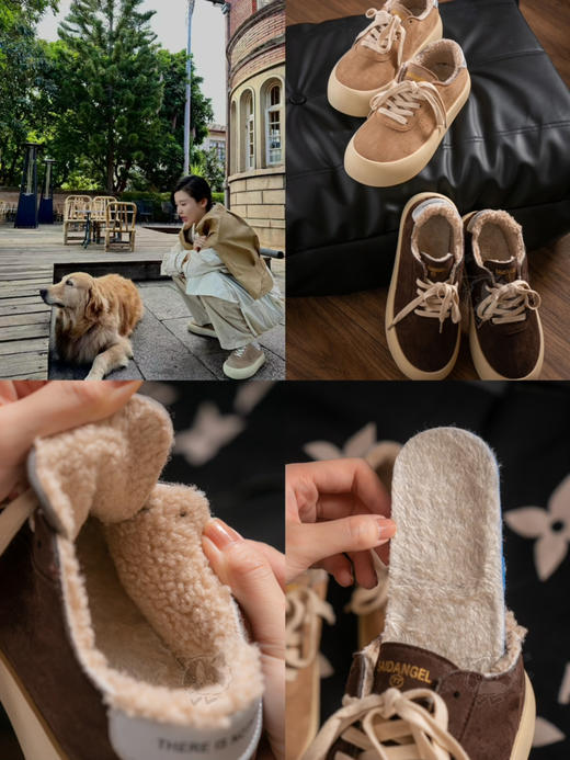 【🔥推荐大一码更舒服】68💰get GGDB同款❗【sandy.lady加绒小厚底星星板鞋】  ✅4.5cm小厚底增高显瘦  ✅单只裸鞋仅0.3kg❗毫无累赘感 商品图0