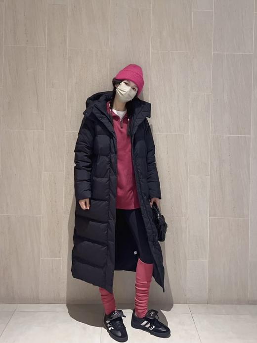 清仓，咖色4码，黑色8码！！35件去年发560元！独家！越南回货，露露80鹅绒，行走的羽绒被！Iulu wunder puff 九格长款鹅绒 9格羽绒服 商品图5