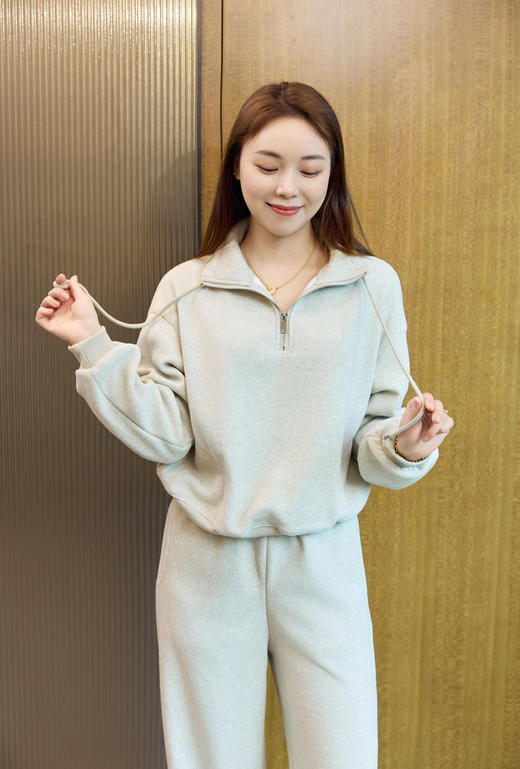 奶fufu慵懒休闲套装 商品图1