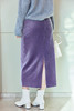 法式紫色韵味进口丝绒半裙 商品缩略图4