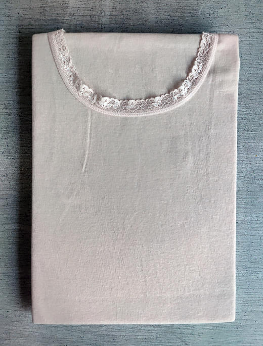 WD041女式高级长绒匹马棉圆领套装 商品图3