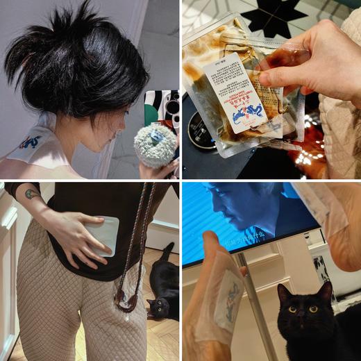 [屁侠推荐]龙虎 热敷颈贴/热敷暖贴/艾草足贴/草本足浴包  真材实料 商品图0