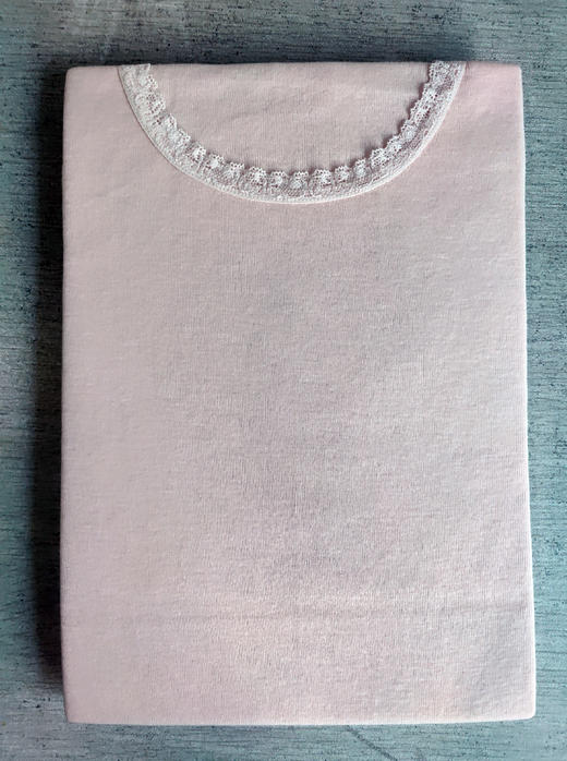 WD041女式高级长绒匹马棉圆领套装 商品图2