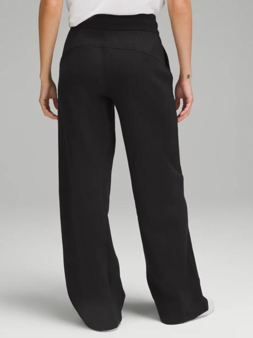 LULU 2024冬季新款 女士 加绒 Scuba中腰 纯棉直筒裤长裤 Z-12200 商品图2