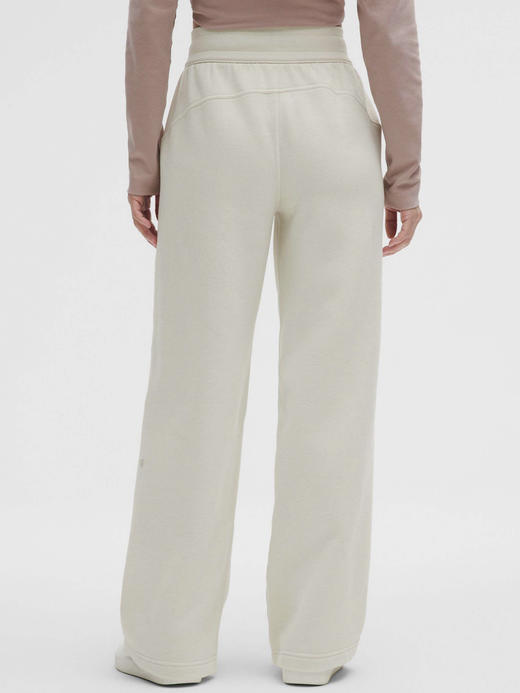 LULU 2024冬季新款 女士 加绒 Scuba中腰 纯棉直筒裤长裤 Z-12200 商品图10