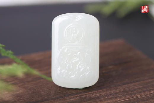 和田玉白玉生肖【马】吊坠 配精美挂绳 商品图3