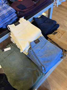 黑五好折！Brook brothers布克兄弟新款男士灯芯绒休闲裤