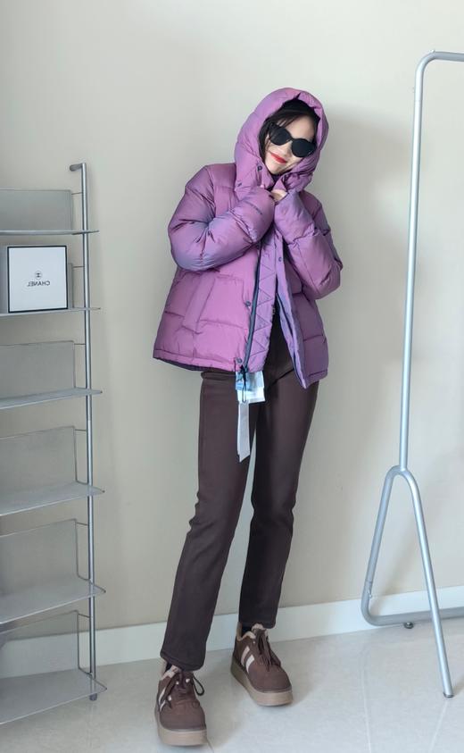 升级加绒土耳其四面弹烟管小直筒高腰牛仔裤 商品图13