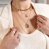 Monica链条麋鹿金币毛衣链项链 商品缩略图12
