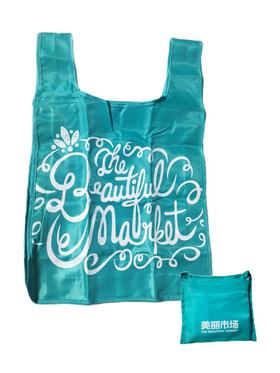 【积分抽奖】美丽市场限定环保购物袋1个（颜色随机）