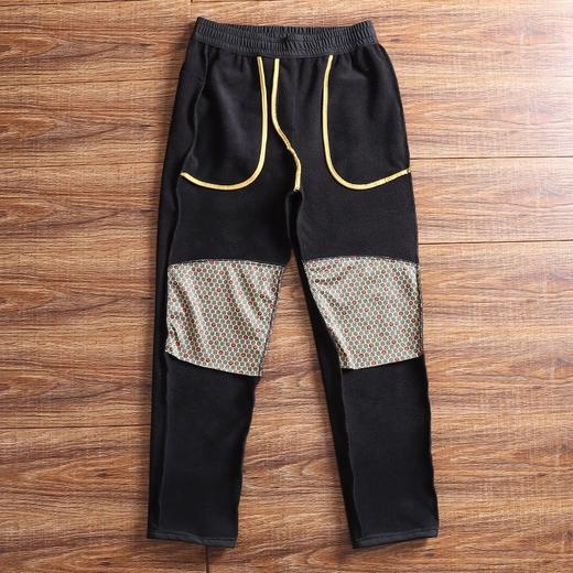 沸腾护膝+纳米黑金冬季加绒保暖高弹力休闲裤 商品图3