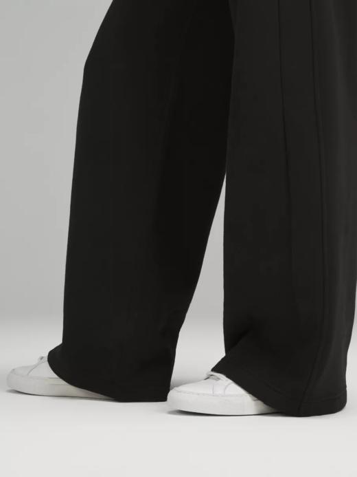 LULU 2024冬季新款 女士 加绒 Scuba中腰 纯棉直筒裤长裤 Z-12200 商品图5