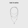 lost in echo2025春夏新款原创高级多层锆石吊坠925纯银长项链女 商品缩略图0