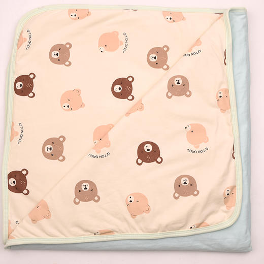 棉果果春季新品商场同款男童女童5A抗菌抱被(90*90cm)M105550200053（注：微商城发货不带礼盒） 商品图1