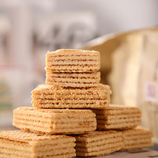 俄罗斯阿孔特牌冰淇淋味/小农庄牛奶味威化饼干278g 醇香甜蜜酥松香脆 152469/152618 商品图3