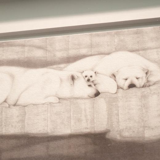 全国美展金奖作品《休戚与共》高清限量版复制画（含罗玉鑫老师亲笔签名独立编号） 商品图3