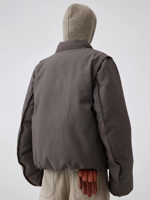 Simple Project/Y24188/西服面料可拆袖羽绒服 商品图2