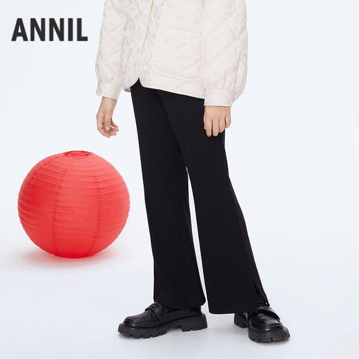 女童针织单裤春季新款安奈儿童装实体店同款AG516614 商品图0