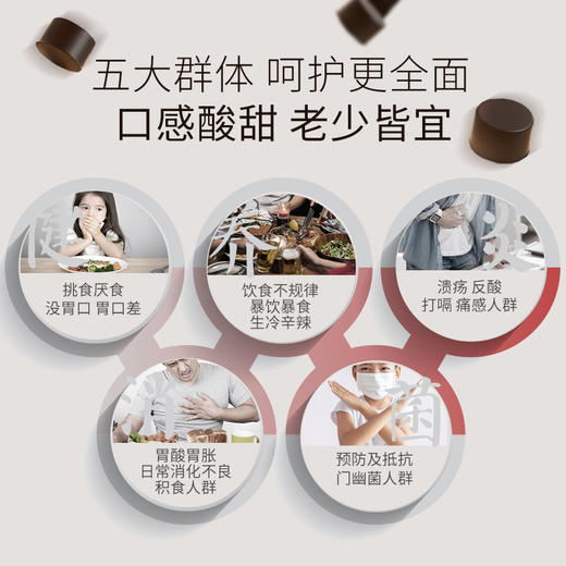 小主胃你好化食丹软糖 草本成分 中养西调 30粒/瓶 商品图3