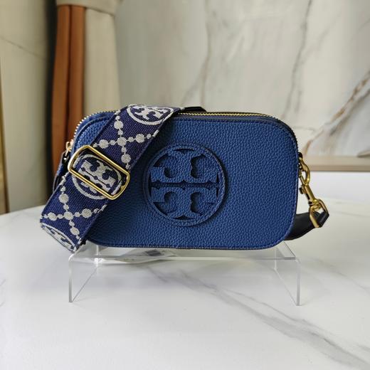 【品牌授权】TORY BURCH 汤丽柏琦 奥莱款 MILLER 迷你斜挎单肩包相机包女包 白色 黑色 粉色 蓝色 商品图6
