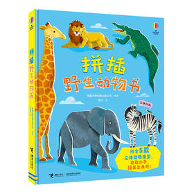 拼插野生动物书