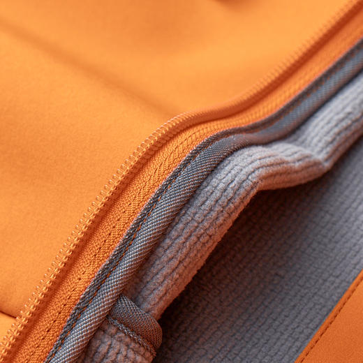 幸运鹿 秋冬户外防风保暖防泼水跑步软壳衣0466 商品图2