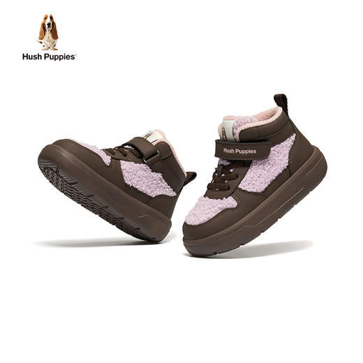 暇步士儿童冬季雪地靴HP4904033 | 保暖防风、绒毛内里、复古设计、时尚百搭 商品图8