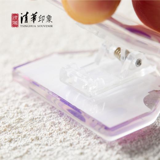 清华文创建筑插画亚克力夹子套装 商品图5