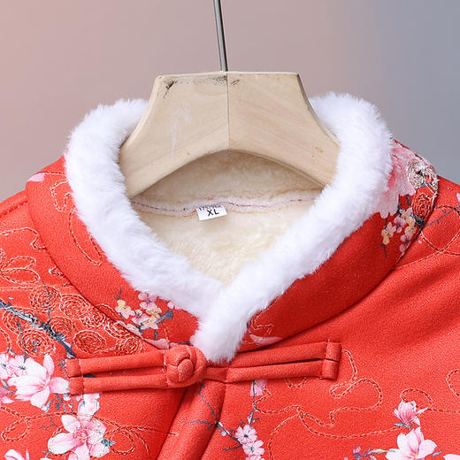 新中式棉衣中年妈妈冬装，喜气拜年服盘扣中国风小棉衣棉袄TYWF-F8629 商品图1