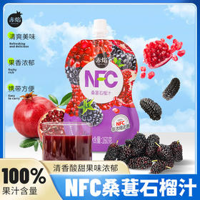 赤焰NFC桑葚石榴汁  干净配料美味果汁果味浓郁