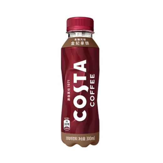 咖世家COSTA 焦糖风味金妃拿铁浓咖啡饮料 300ml/瓶 商品图0