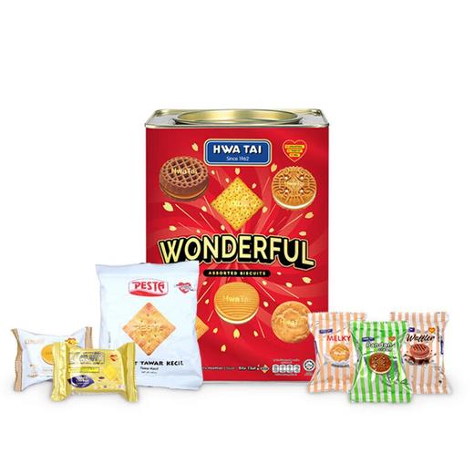 华大乐佳益绝妙什锦饼干600g/051089 酥脆美味健康独立包装 商品图0