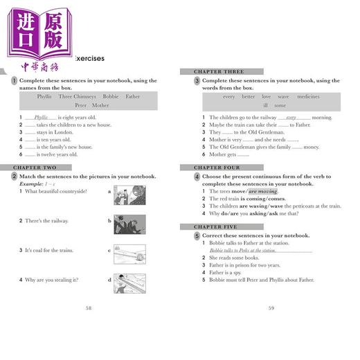 【中商原版】企鹅阅读分级指导1级 铁路儿童 Penguin Readers Level 1 The Railway Children (ELT Graded Reader) 英文原版 商品图3