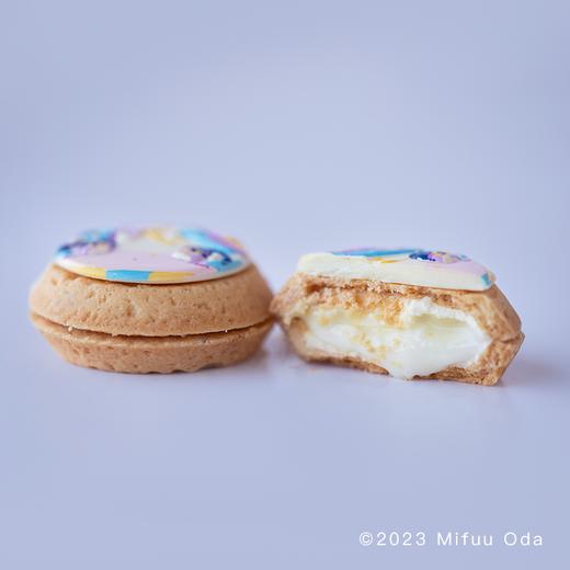 小田望枫联名款麻薯豆乳味｜冷冻经典版曲奇烧（4枚/盒） 商品图8