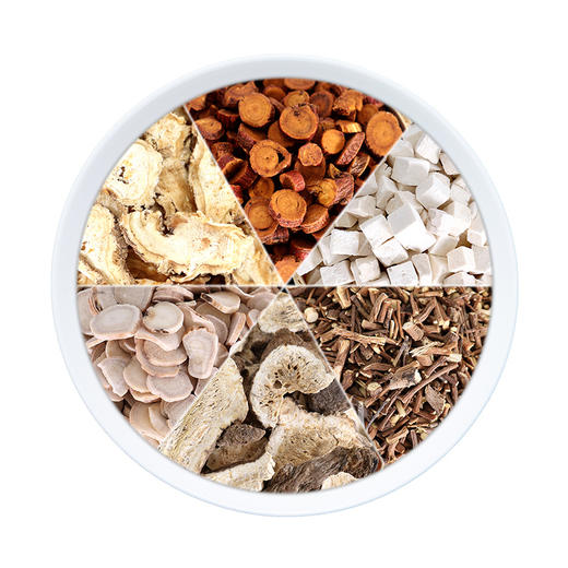 逍遥散50g/剂 （炙甘草/当归/茯苓/白芍/白术/北柴胡）出自《太平惠民和剂局方》 商品图1