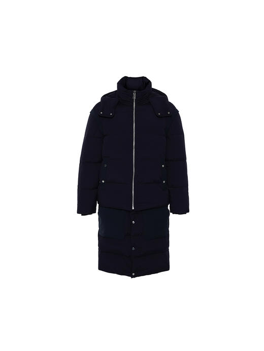 callisto藏青色鹅绒羽绒服 商品图0