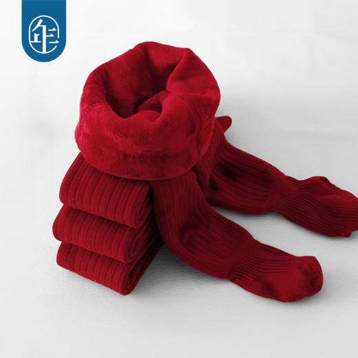 年衣童装女童袜子连体袜冬新款儿童百搭打底加绒保暖袜子打底裤袜 商品图1